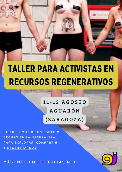 Taller en Recursos Regenerativos para Activistas