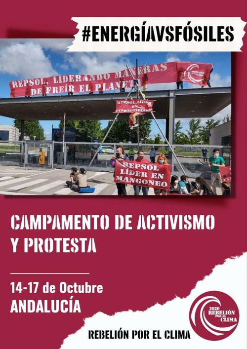 Campamento contra el Gas