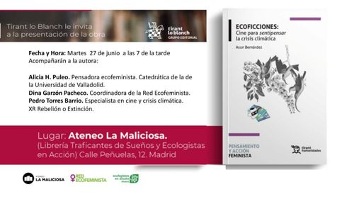 Presentación de libro: "Ecoficciones: Cine para sentipensar la crisis climática"