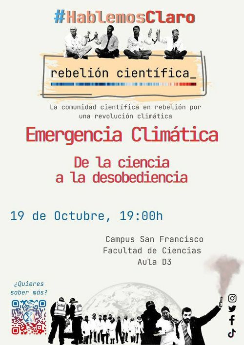 #HablemosClaro  De la ciencia a la desobediencia - Rebelión Científica